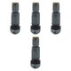 thumbnail image 3 of 4 piezas Bolt en la válvula de neumática Tapa del vástago Piezas de repuesto Reemplazo de aluminio de aluminio Gris, 3 of 8