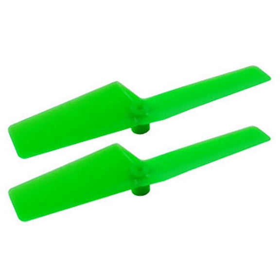 Microheli Long Plastic Tail Blade 47mm (GREEN) -MCPXBL / BL2