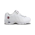 thumbnail image 1 of K-Swiss Men's ST329 CMF Training Shoe, White/Navy/Red, 12 M US, 1 of 13