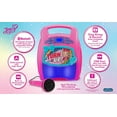 thumbnail image 6 of Ekids Jojo Siwa Bluetooth Portable Mp3 Karaoke Machine Player Light Show Store Hours Of Music Built In Memory Sing Along Using Real Working Microphone Usb Port Expand Content, 6 of 6