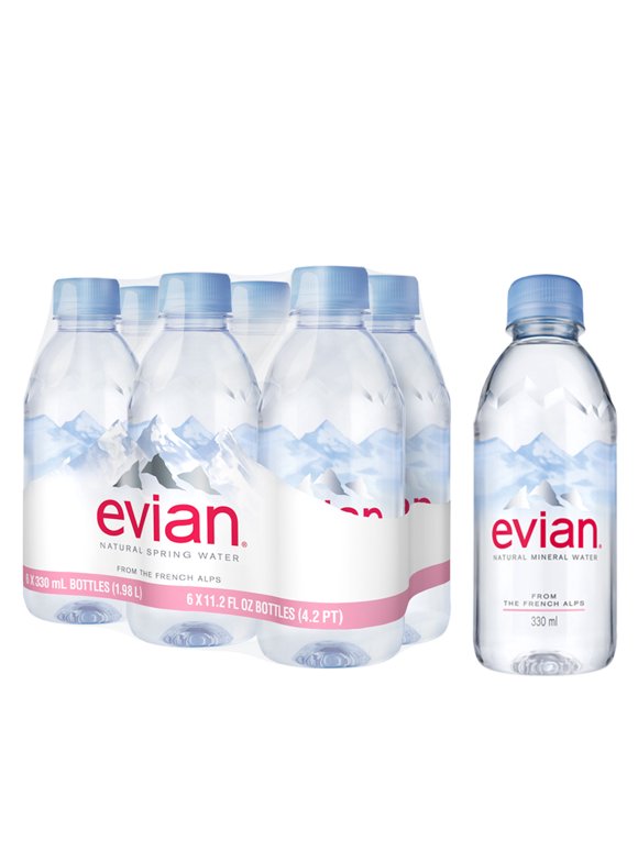 Evian Water in Mineral Water