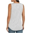 thumbnail image 5 of Aofany Summer Womens Tank Tops U Neck Casual Flowy Sleeveless Shirts Textured Loose Basic Tops for Women, 5 of 7