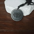thumbnail image 6 of Zodiac Shungite Pendant Necklace - Natural Healing Stone with Engraved Constellation Symbol for Astrology Lovers (Capricorn), 6 of 8