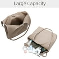 thumbnail image 3 of Montana West Slouchy Hobo Bags for Women Soft Designer Shoulder Purses Ladies Top Handle Handbag, Khaki, 3 of 6