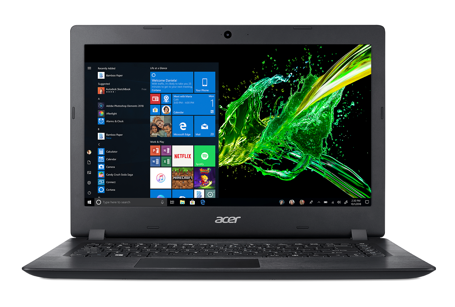 Acer Aspire 3 (A314-21-91V1) 14″ Laptop, AMD A9-9420, 4GB RAM, 128GB SSD