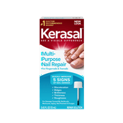 (2 pack) Kerasal Multi-Purpose Nail Repair Solution for Discolored and Damaged Nails, 0.43 oz