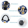 thumbnail image 7 of FORMRS Women's Travel Backpack Purse Anti-theft Hidden Pockets Casual Shoulder Bag, Elegant Daisy Pattern, 7 of 7