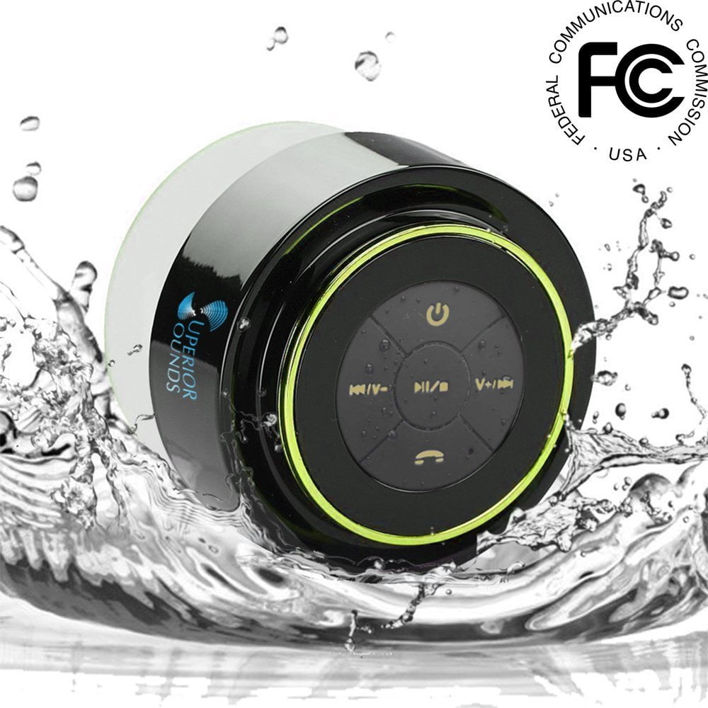 Bathroom Bluetooth Shower Speaker,AGPTEK Portable Waterproof Wireless