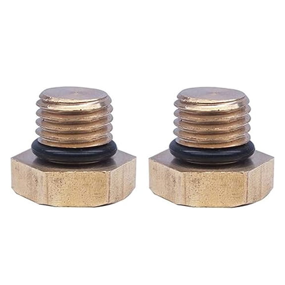 6H1-43829-00 Plug Reservoir With O-ring 93210-09165 For Yamaha 75-90HP 2pcs/set