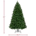 thumbnail image 6 of Yaheetech 6ft Pre-lit Spruce Artificial Christmas Tree, Green, 6 of 6