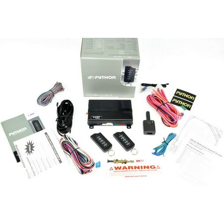 Python 4104P 414 Remote Car Start Starter & Keyless Entry System ~ Tech Sheet