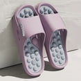 thumbnail image 3 of Rokment Unisex Massage Slippers for Women Men Non Slip Quick-Dry Spa Slides Summer Open Toe Non Slip Bedroom House Home Shoes Beach Sandals, 3 of 6