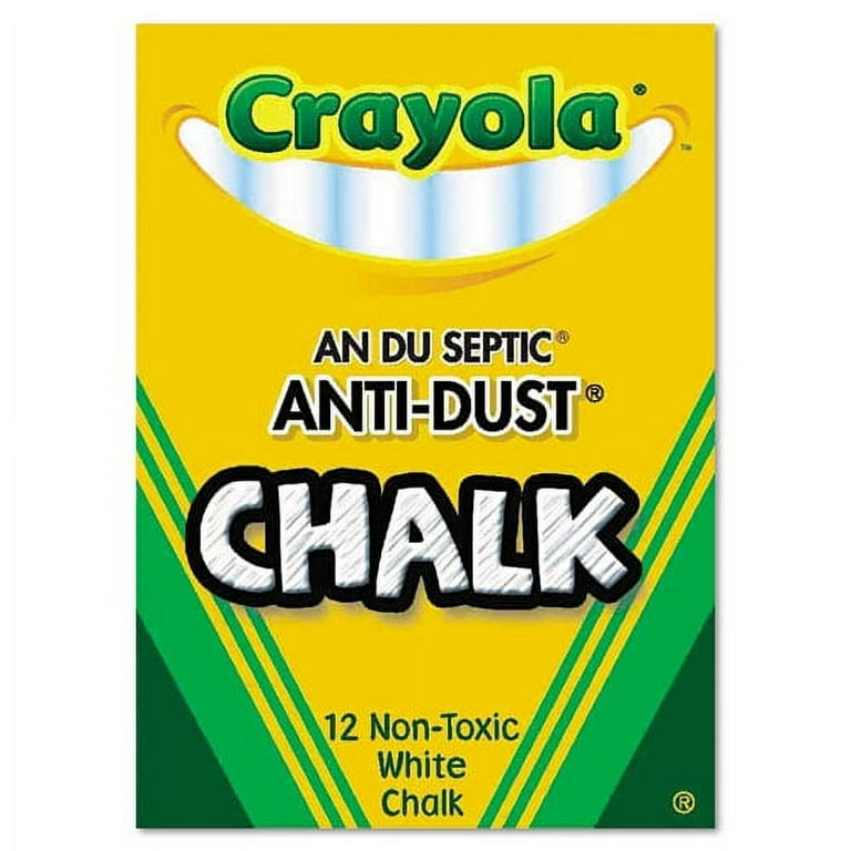 Nontoxic Anti-Dust Chalk, 3 Nontoxic Anti-Dust Chalk, 3