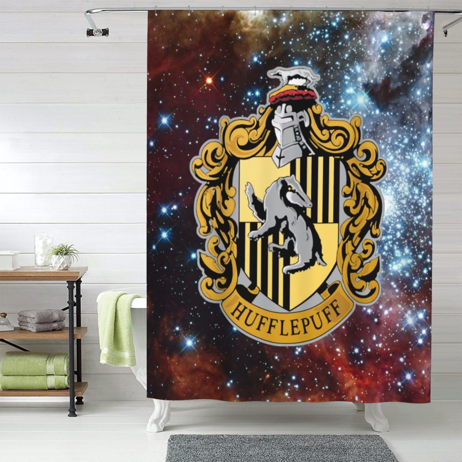 Robe Factory Harry Potter Ravenclaw Shower Curtain House Bathroom Decor  with Hook Rings