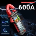 thumbnail image 4 of Multimeter Tester, Voice Broadcast Overload  60A To 600A Clamp Meter Long Service Life  for Industrial Use for Electricians, 4 of 7