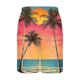 thumbnail image 4 of Pantalones Cortos Casuales para Hombre Imprimir con Bolsillos Pantalones de Playa de Cintura Elástica, Pantalones Cortos de Cintura Elástica para Hombre, 4 of 9