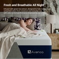 thumbnail image 6 of Avenco Full Size Mattress 10 Inch, Luxury Green Tea Gel Memory Foam Mattress Full for Breathable Cool Rest, Tri-Layer Support Medium Firm Mattresses in a Box for Contouring Comfort & Pressure Relief, 6 of 14