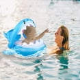 thumbnail image 5 of Flyboo Anillo de natación para bebé, asiento de natación inflable con forma de tiburón, barco para niños, ayuda de natación para niños con protección solar para niños de 6 a 36 meses, 5 of 5