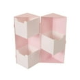 thumbnail image 3 of Makeup Jewelry Organizer, Bathroom Organizer Case, Multipurpose Makeup Holder Container Multifunctional Organization for Bedroom Bathroom Desk Pink, 3 of 8