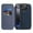 Blue, variant on TECH CIRCLE For iPhone 16 Pro Max Flip Wallet Phone Case 6.9" 2024 Release with 3 Card Slots, RFID Blocking, Compatible with MagSafe, Magnetic Closure, PU Leather Protective Lightweight Cover, Black