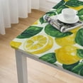thumbnail image 5 of HAOXIT Eastic Table Cover Square Small Side Table Cloth for Spring Living Room Dining Home Party 40*40, 5 of 8