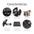 thumbnail image 3 of Funda Impermeable Para El Asiento Trasero Del Coche, Cubre Asiento Antideslizante Para Mascota, 5 Capas De Protección, Cero Rasguños., 3 of 3