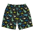 thumbnail image 5 of Goofa Dinosaur Printed Mens Swim Trunks Summer Quick Dry Short Beach Swimwear Bathing Suits-3X-Large, 5 of 9