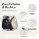 thumbnail image 4 of Balery Mystical Bull in Fog Pantalones cortos deportivos para mujer con forro y dos bolsillos, elásticos, para entrenamiento, gimnasio, yoga-Large, 4 of 7