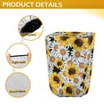 thumbnail image 5 of Yuyamidu Sunflower Daisy Electric Tongue Jack Head Cover 300D Polyester Electric Tongue Jack Cover, Waterproof Trailer RV Electric Tongue Cover Accessories, 5 of 7