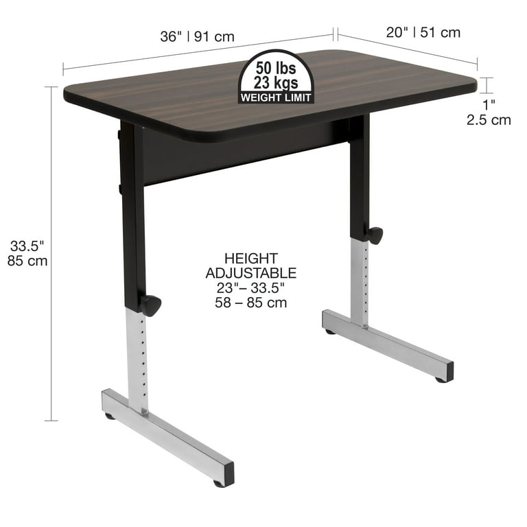36 adjustable desk discount