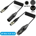 thumbnail image 5 of XLR 3Pin Female to Mini XLR 4Pin Female Amplifier Audio Mixer Mini Microphone Camera Audio Cable, 5 of 7