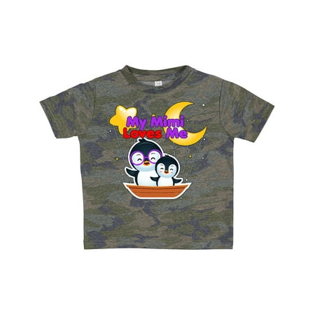 

Inktastic My Mimi Loves Me Penguin Gift Toddler Boy or Toddler Girl T-Shirt