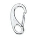 thumbnail image 1 of Clip de gancho de seguridad de puerta de resorte de grado marino de acero inoxidable, mosquetón para hombres 50mm Sharpla Gancho de resorte con forma de huevo, 1 of 5