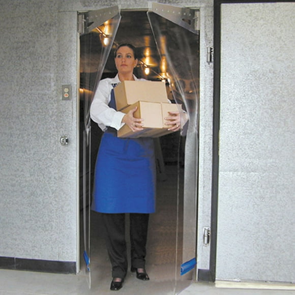 Curtron PP-C-080-4284 42 x 84" H Swing Door for Walk In Coolers & Freezers, 2/25" Thick