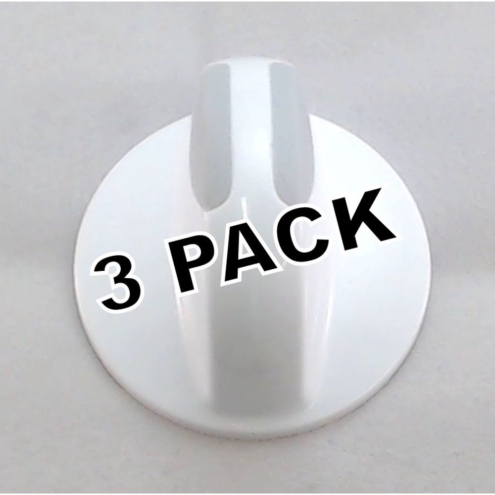 3 Pk, Dryer Knob for Frigidaire Westinghouse, AP4339026, PS2330885