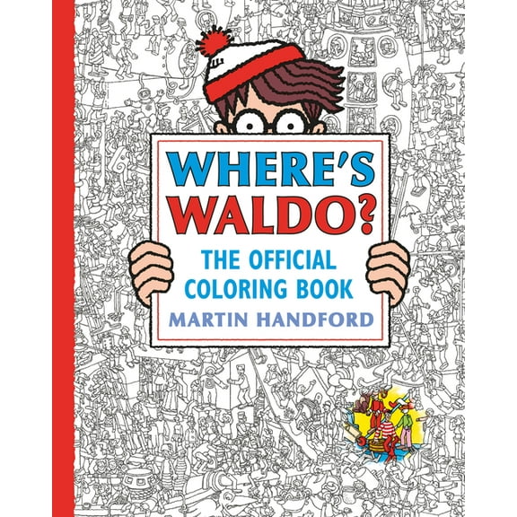 Where's Waldo? Where's Waldo? the Official Coloring Book, (Paperback)