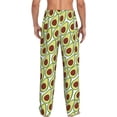 thumbnail image 3 of Xecao Avocado Men's Straight Lounge Pajama Pants: The Ultimate in Comfortable Sleepwear, 3 of 9