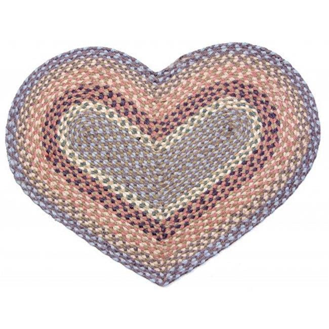 Mr. MJs Trading AG64101 Braided Heart Rug