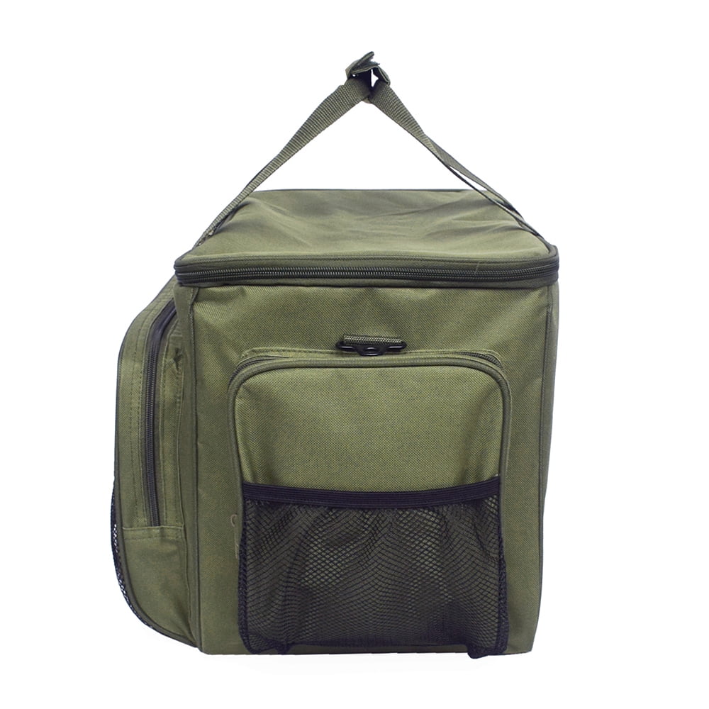 Outdoor Camping Cooler Bag Insulated Lunch Box Fishing Tackle Bag Case