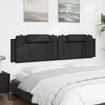 thumbnail image 2 of vidaXL Headboard Cushion Black 193 cm Faux Leather, 2 of 5