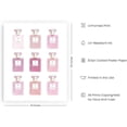 thumbnail image 2 of HAUS AND HUES Wall Art Eau De Parfum | Blush Pink Wall Decor Fashion Wall Art for Women Pink Wall Art for Bedroom Vanity Room Wall Art | UNFRAMED 16” x 20”, 2 of 6