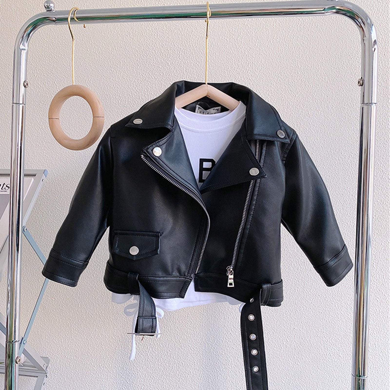 Chamarra Piel Chamarras De NiÃ±o De Piel Chamarras De OtoÃ±o