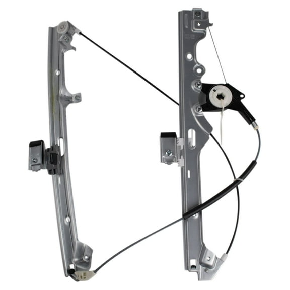 TRQ Power Window Regulator Front Passenger Side Right RH for Chevy GMC Cadillac WRA52196