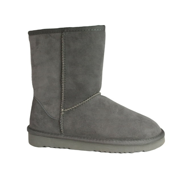 Eastern Counties Leather Bottes Courtes en Cuir de Mouton pour Femmes