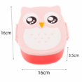 thumbnail image 5 of Cartoon Owl Lunch Box Kitchen Accessories Portable Japanese Bento Meal Boxes School Outdoor Picnic Fruit Food Container For Kid, 5 of 5