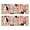 Pink Boston Terrier, variant on Kitchen Rugs Sets Of 2,Pink Boston Terrier and Flower Anti Fatigue Kitchen Mat Rugs Non Slip Washable,Decorative Kitchen Floor Mats for Kitchen,Sink,Laundry,17"X47"