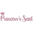 thumbnail image 3 of Yupbizauto Princess's Seat Design Black Fabric Car Seat Cover Universal Fit for Cars, Trucks, SUVs, Vans - 1 Piece Headrest Cover Included - Stylish, Durable Auto Interior Protector for All Vehicles, 3 of 6