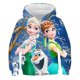 thumbnail image 1 of Frozen 2 sudaderas con capucha niñas Elsa princesa moda manga larga sudaderas primavera y otoño dibujos animados Casual con capucha Tops 1-14 años Old12T Gao Jinjia LED, 1 of 2