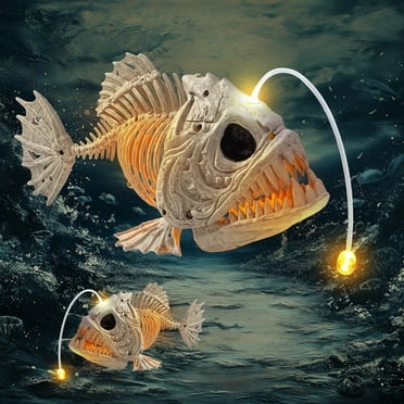 Joyin Halloween Fish Skeleton with LED Eye