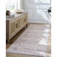 thumbnail image 3 of Hauteloom Meyly Living Room, Bedroom Machine Washable Area Rug - Traditional - Blush, Sage, Ivory - 3'6" x 5'6", 3 of 3